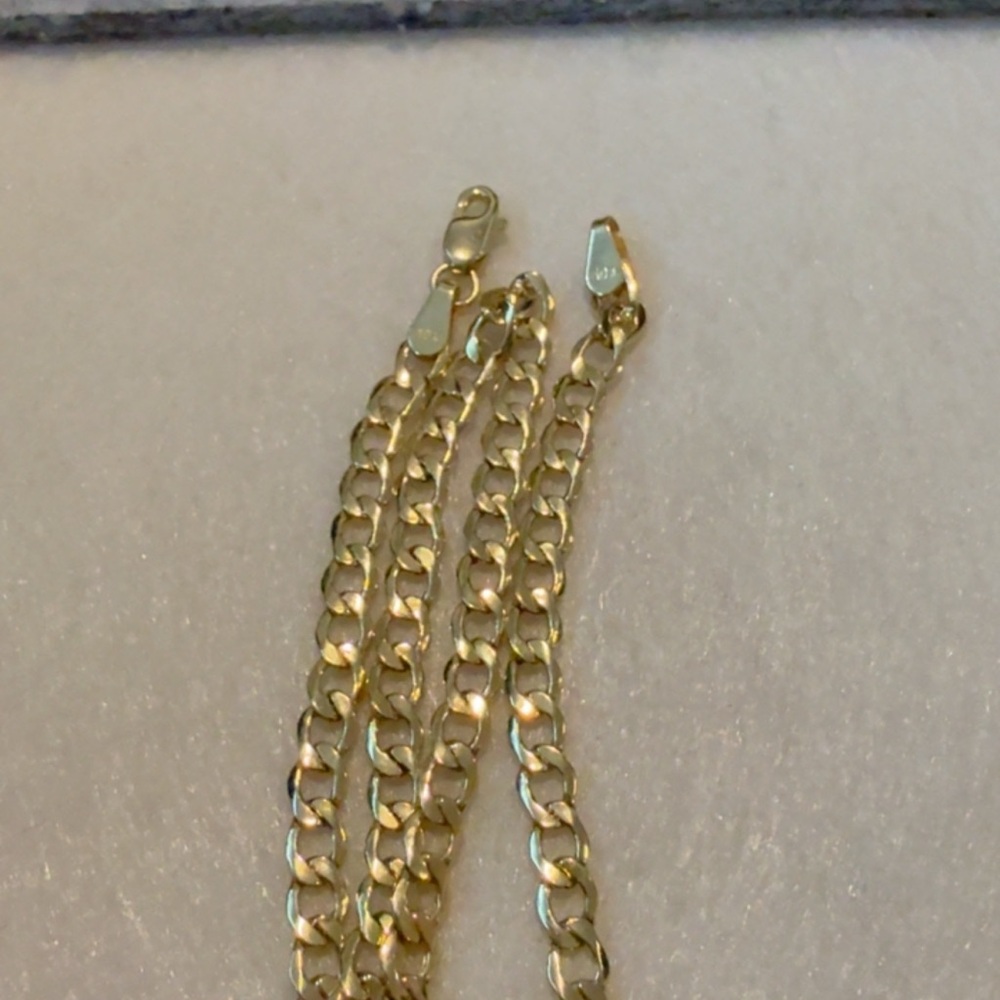C.C Gold Chain Necklace